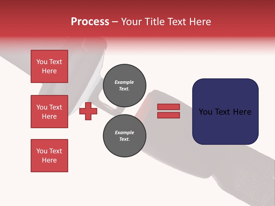 Seatbelt Vehicle Belt PowerPoint Template
