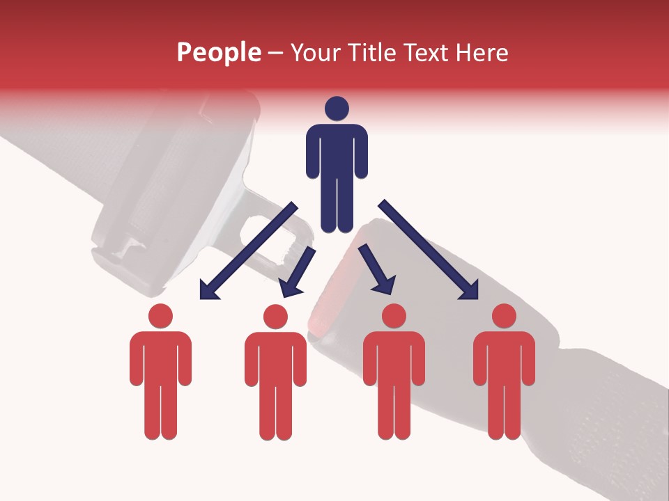 Seatbelt Vehicle Belt PowerPoint Template