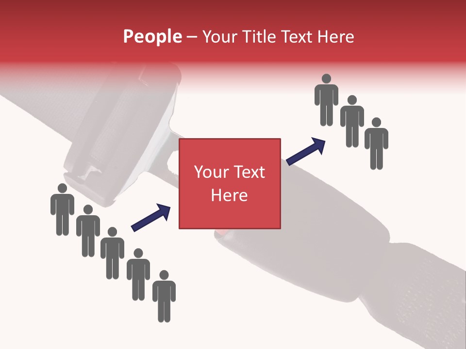 Seatbelt Vehicle Belt PowerPoint Template