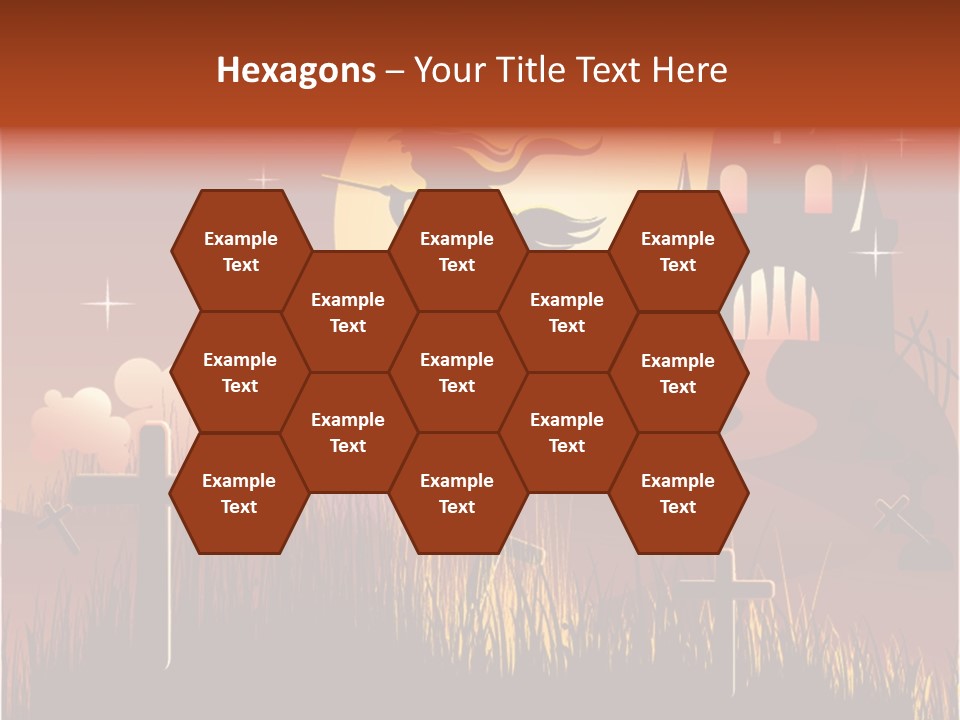 Autumn Holiday Devil PowerPoint Template