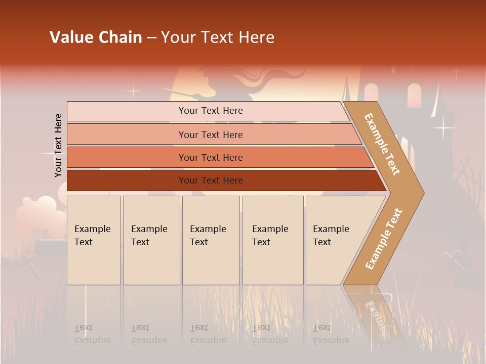 Autumn Holiday Devil PowerPoint Template