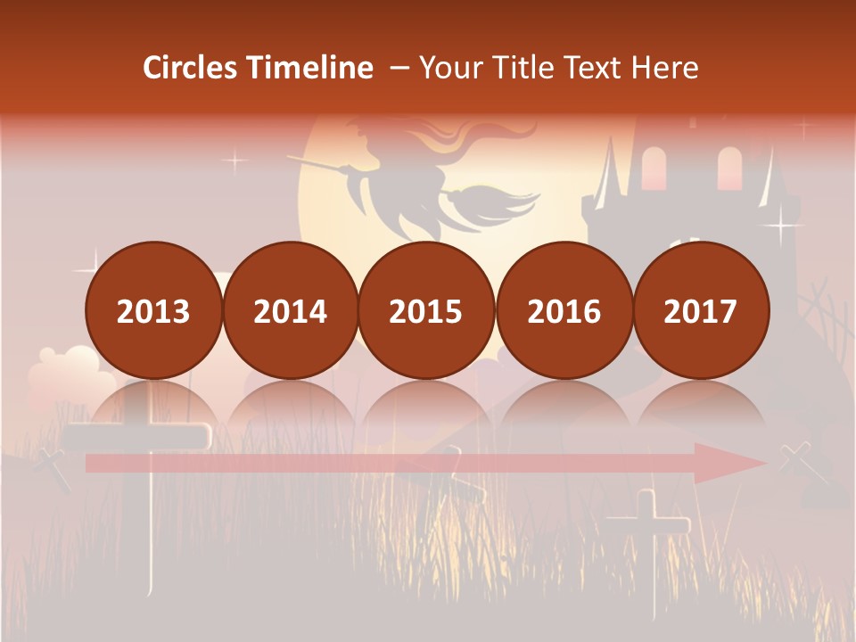 Autumn Holiday Devil PowerPoint Template