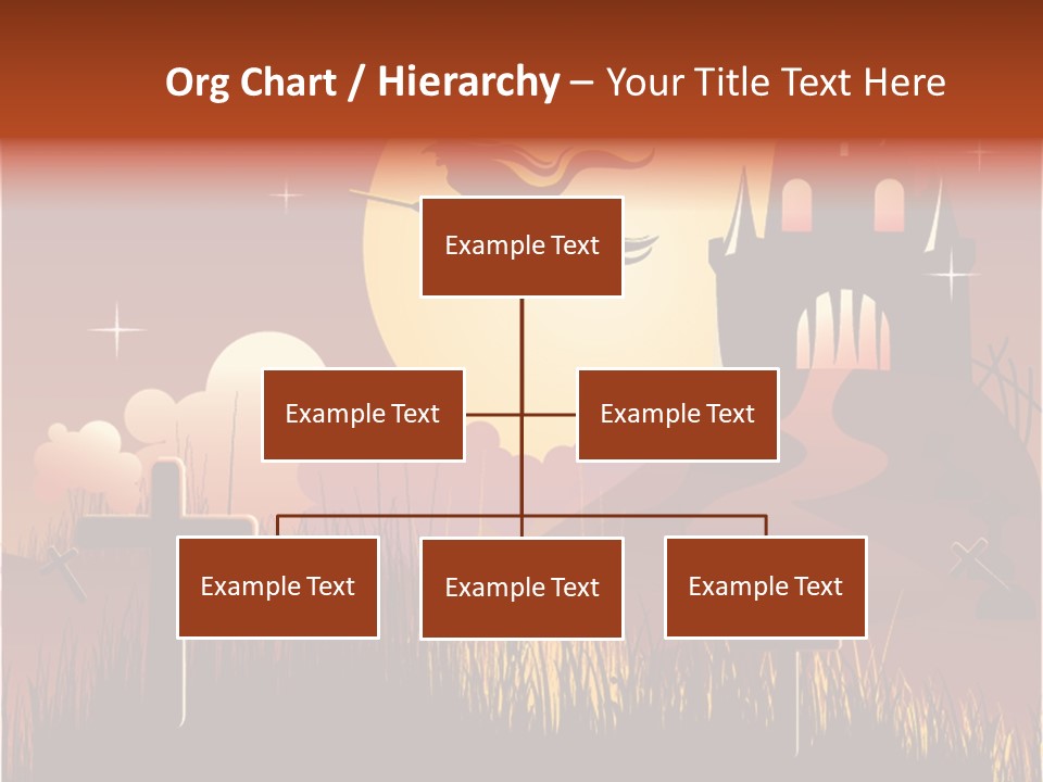 Autumn Holiday Devil PowerPoint Template