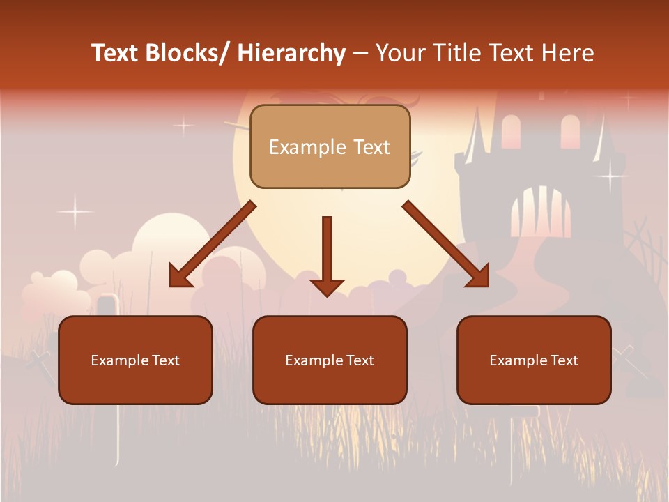 Autumn Holiday Devil PowerPoint Template