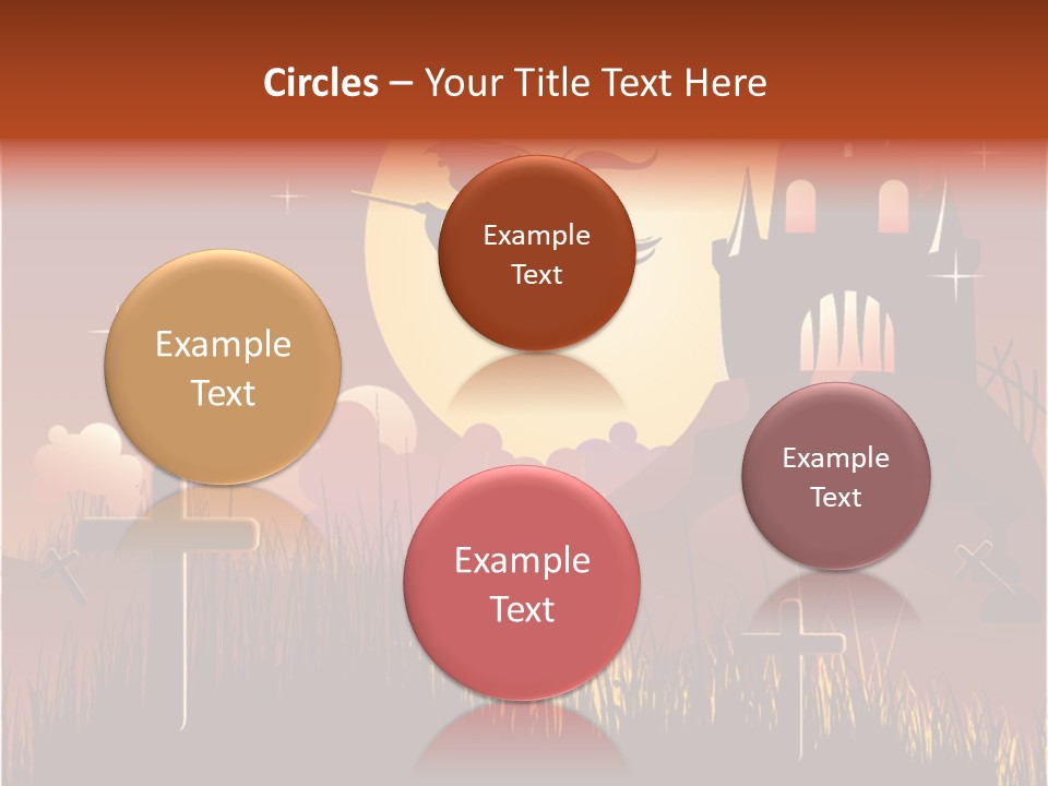 Autumn Holiday Devil PowerPoint Template