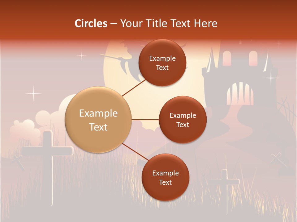 Autumn Holiday Devil PowerPoint Template