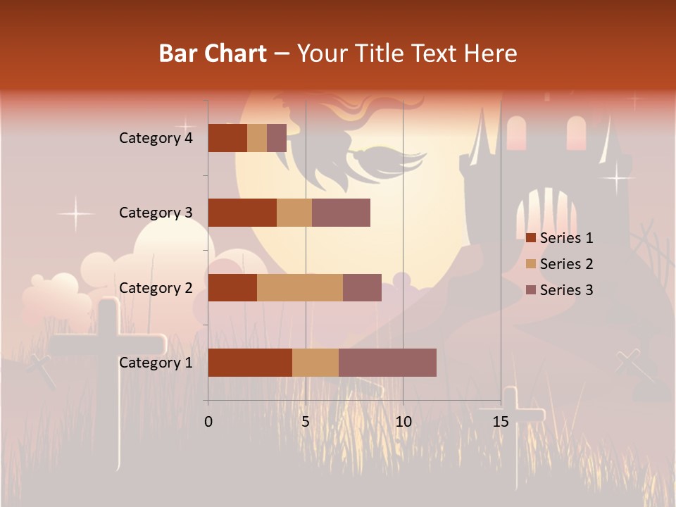 Autumn Holiday Devil PowerPoint Template