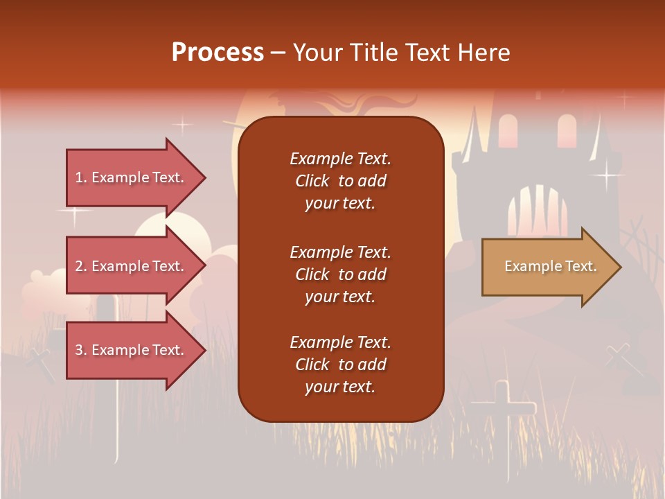 Autumn Holiday Devil PowerPoint Template