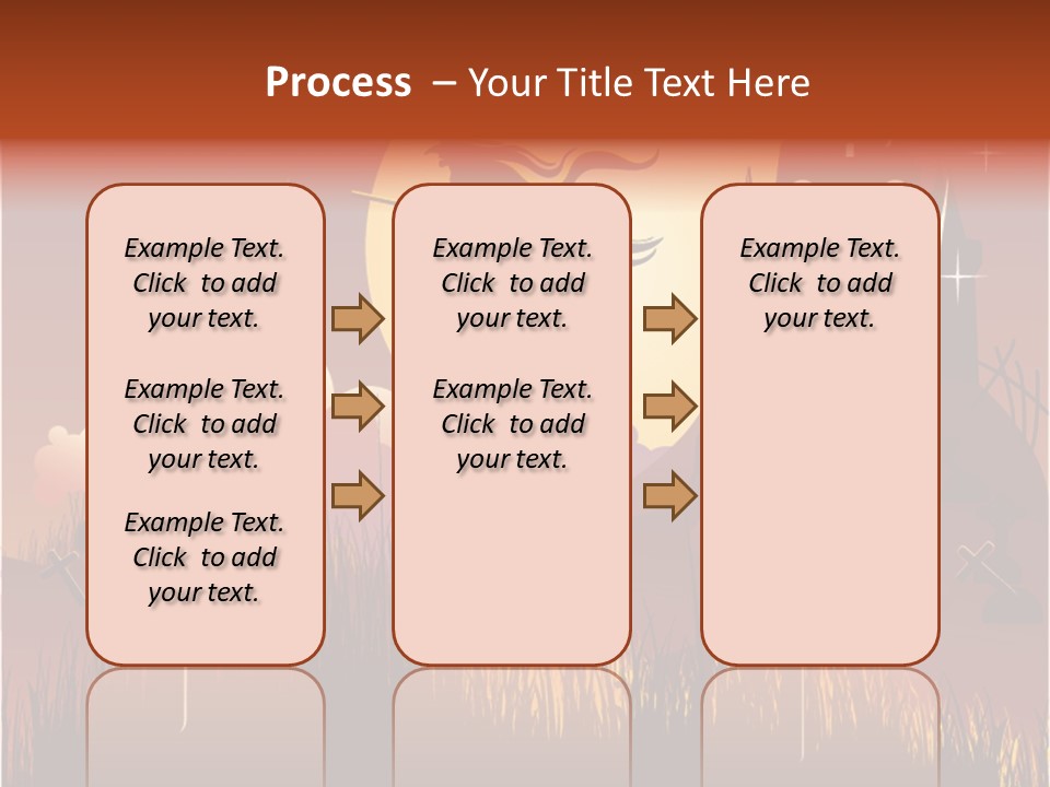 Autumn Holiday Devil PowerPoint Template