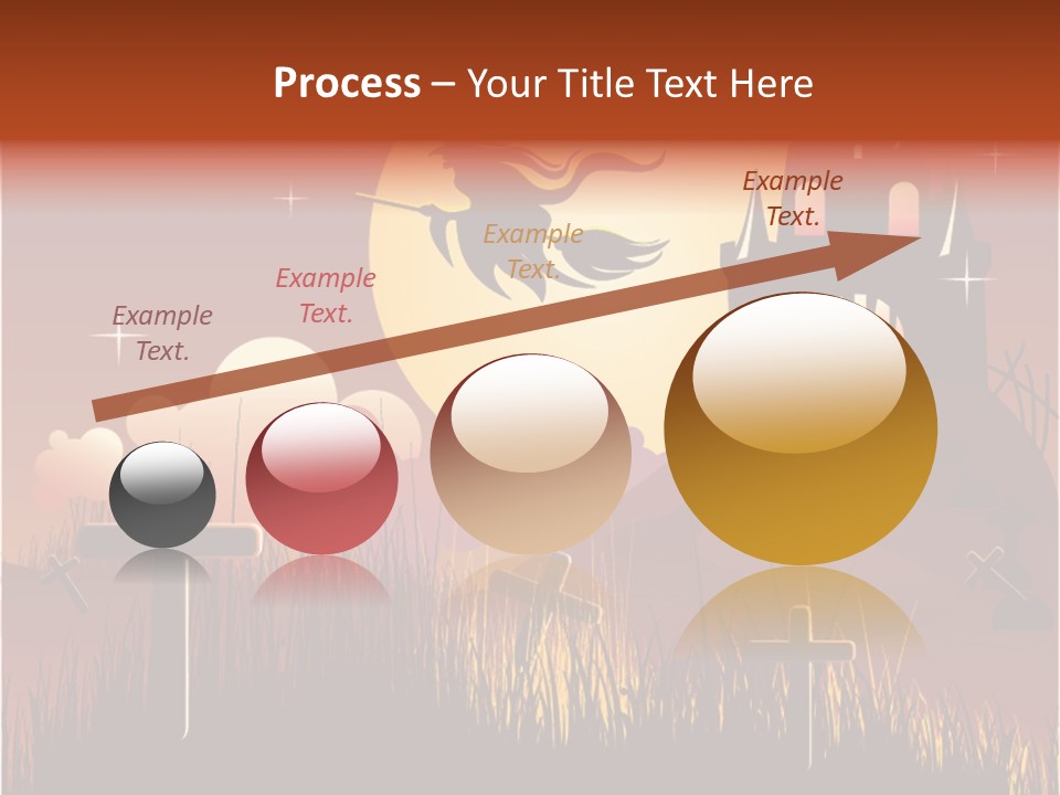 Autumn Holiday Devil PowerPoint Template