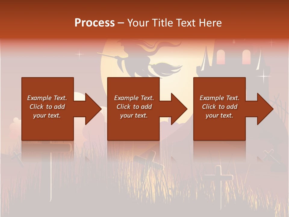 Autumn Holiday Devil PowerPoint Template