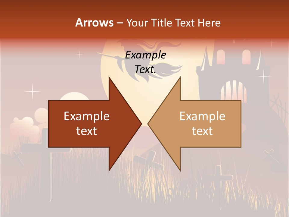 Autumn Holiday Devil PowerPoint Template