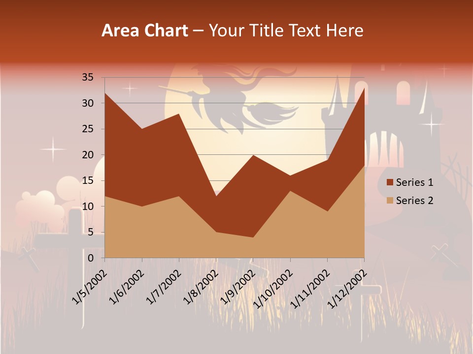 Autumn Holiday Devil PowerPoint Template
