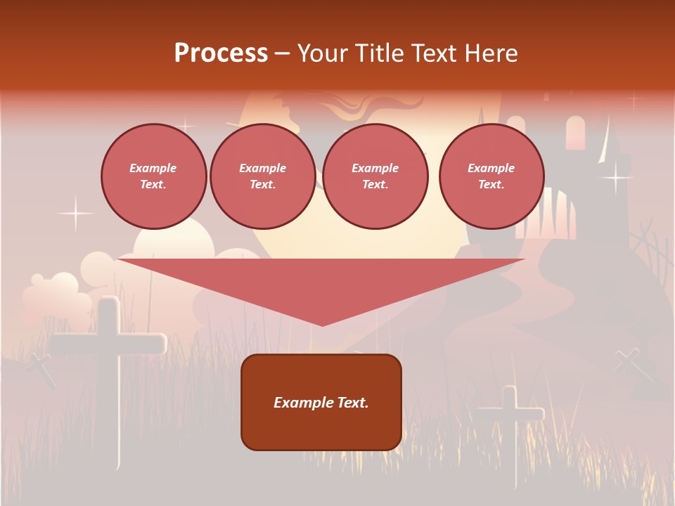 Autumn Holiday Devil PowerPoint Template