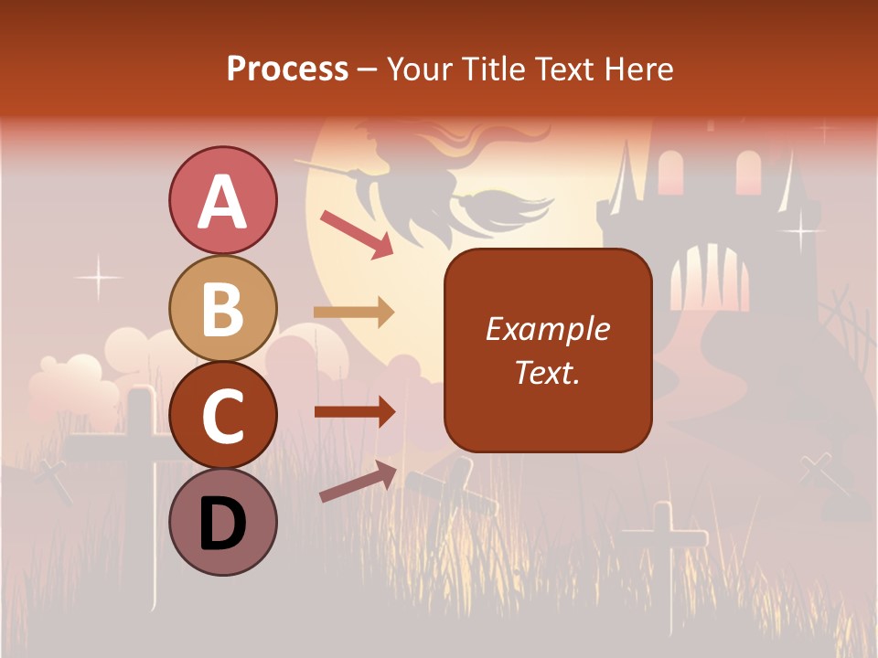 Autumn Holiday Devil PowerPoint Template