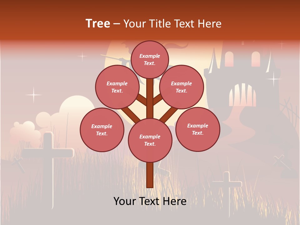 Autumn Holiday Devil PowerPoint Template