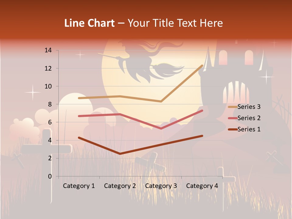 Autumn Holiday Devil PowerPoint Template