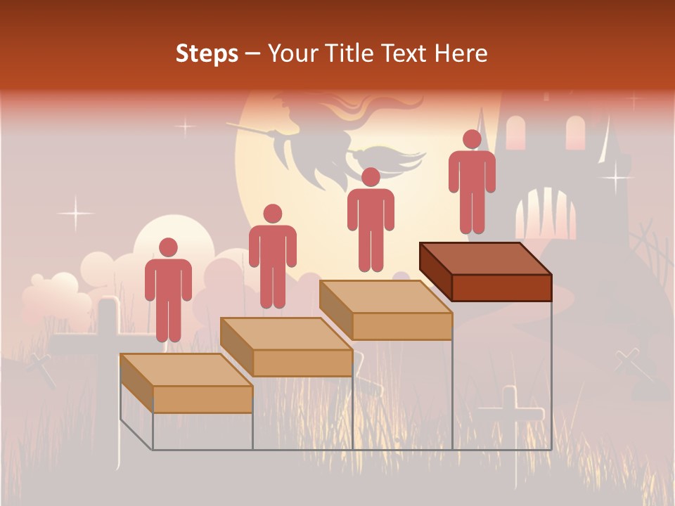 Autumn Holiday Devil PowerPoint Template