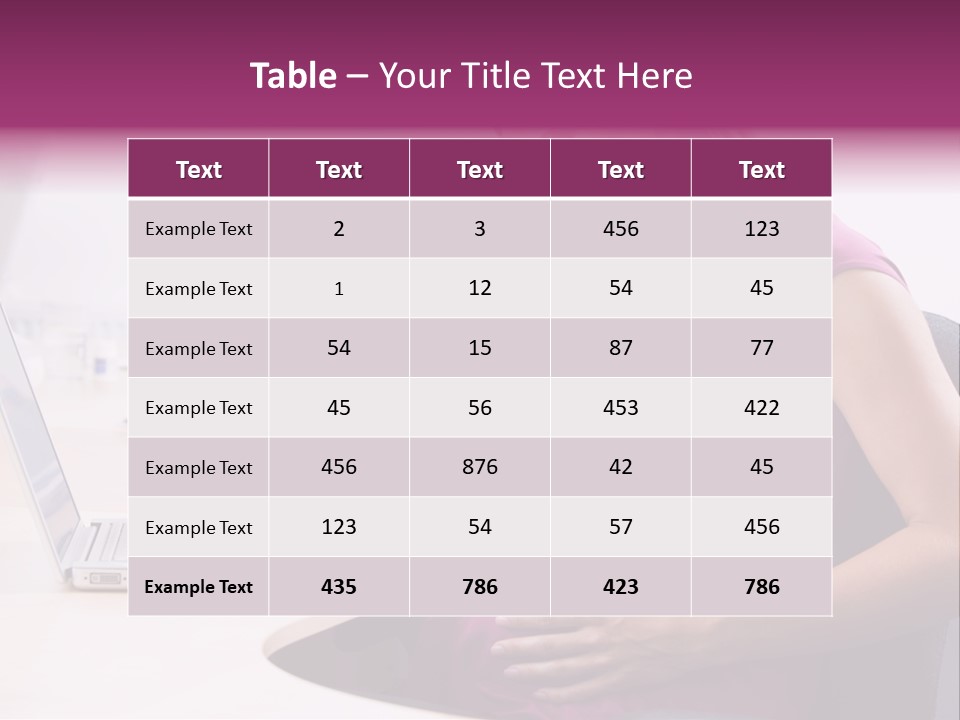 Bump Person Maternity PowerPoint Template