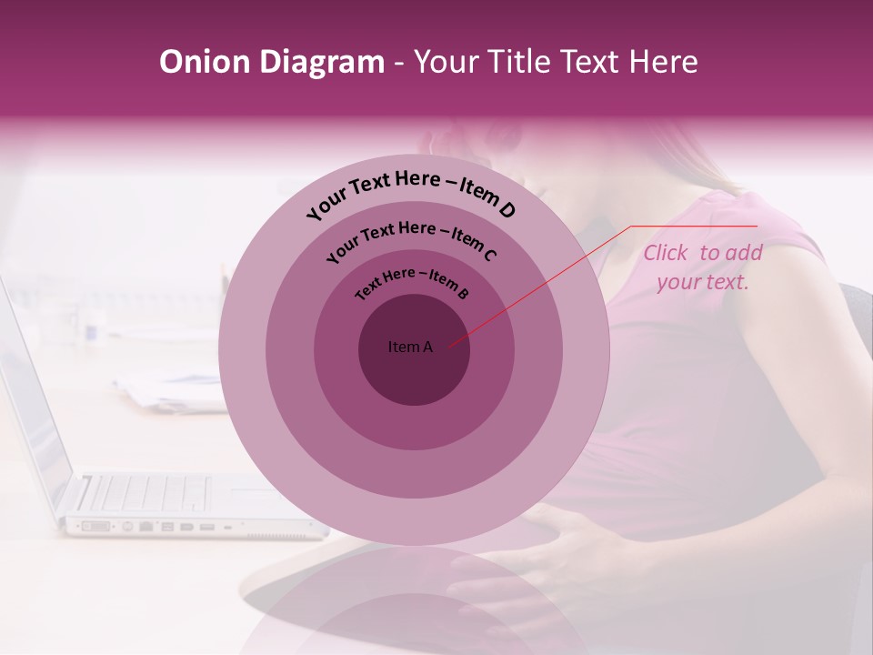 Bump Person Maternity PowerPoint Template