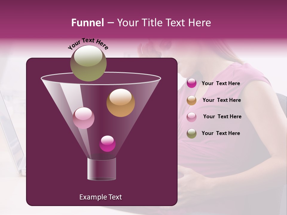 Bump Person Maternity PowerPoint Template