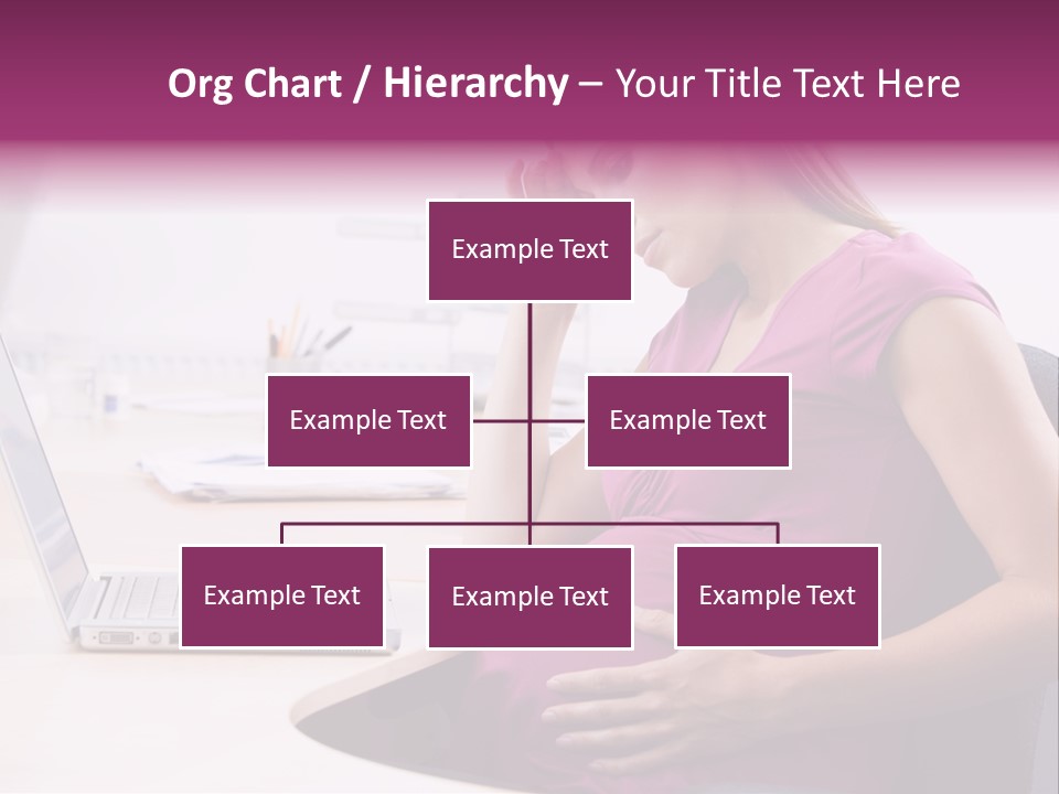 Bump Person Maternity PowerPoint Template