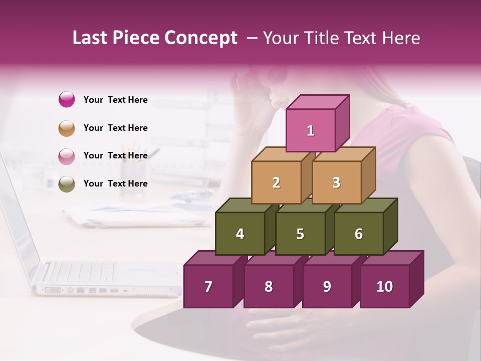 Bump Person Maternity PowerPoint Template