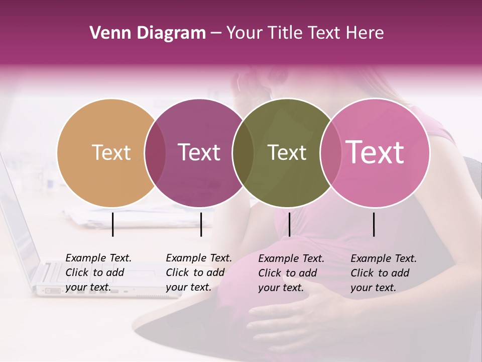 Bump Person Maternity PowerPoint Template