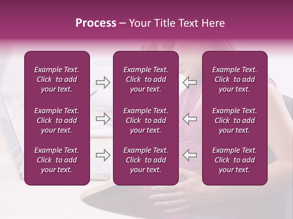 Bump Person Maternity PowerPoint Template