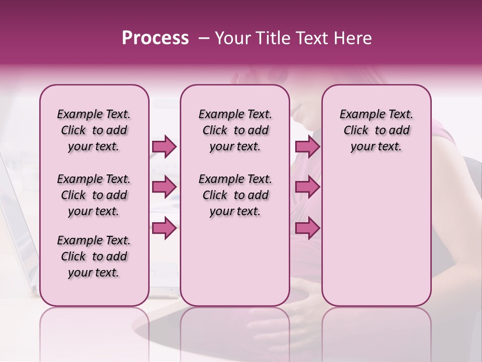 Bump Person Maternity PowerPoint Template