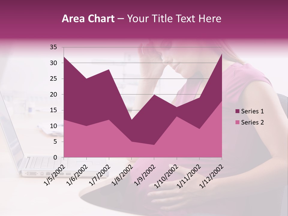 Bump Person Maternity PowerPoint Template
