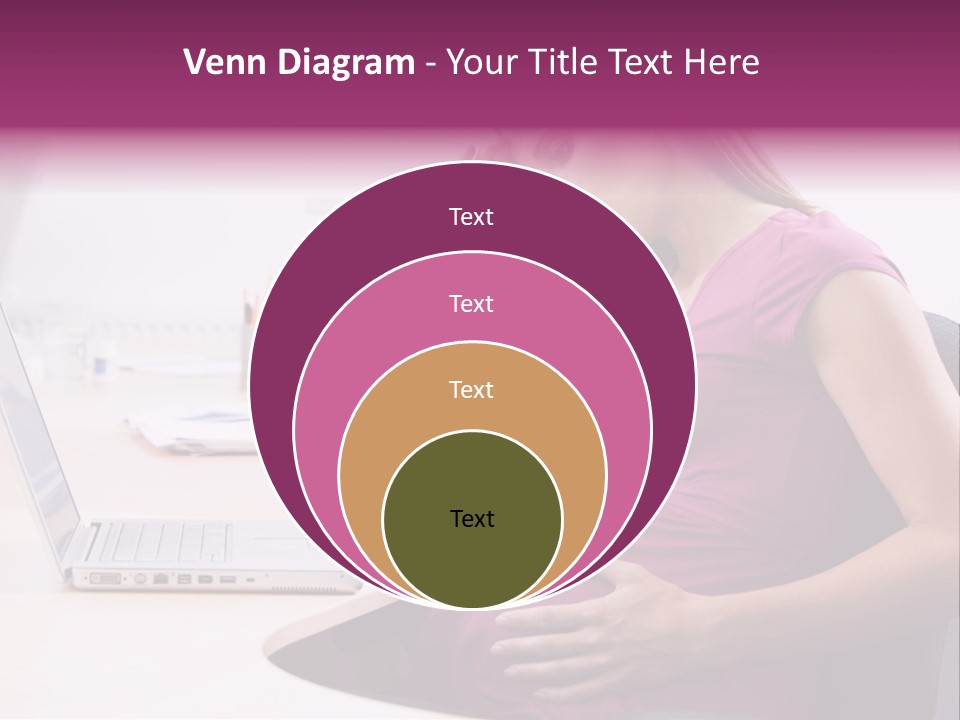 Bump Person Maternity PowerPoint Template