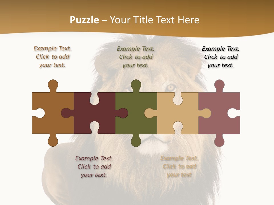 Lying Danger Animal PowerPoint Template