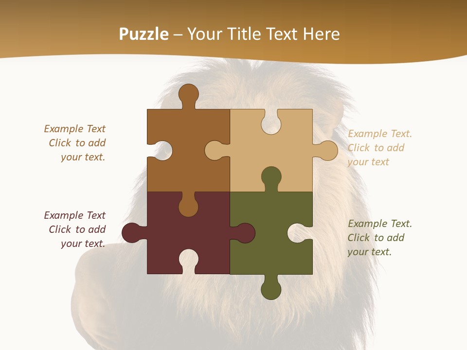 Lying Danger Animal PowerPoint Template
