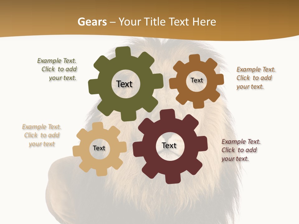 Lying Danger Animal PowerPoint Template