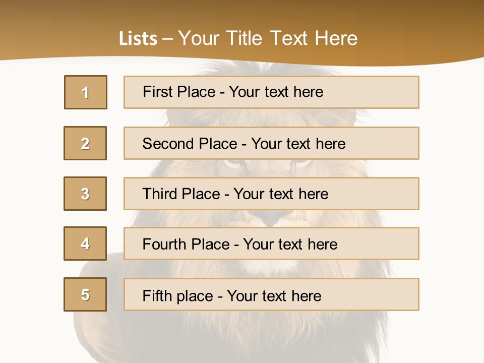 Lying Danger Animal PowerPoint Template