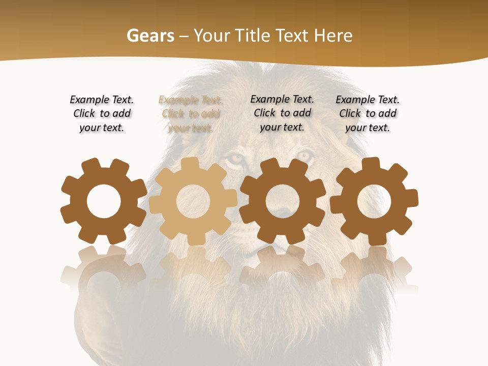 Lying Danger Animal PowerPoint Template