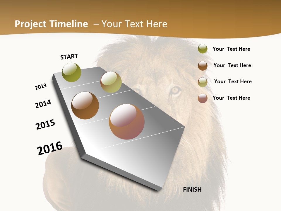 Lying Danger Animal PowerPoint Template