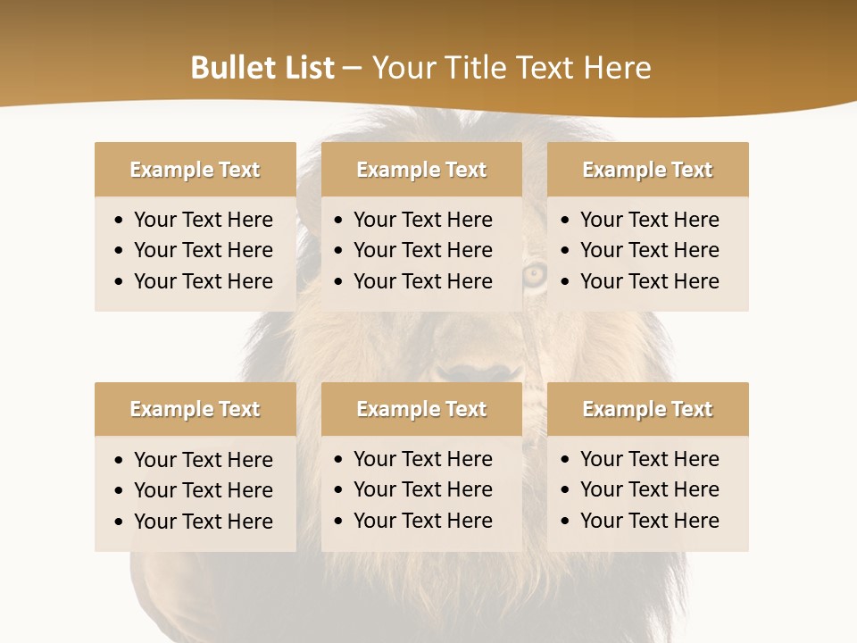 Lying Danger Animal PowerPoint Template