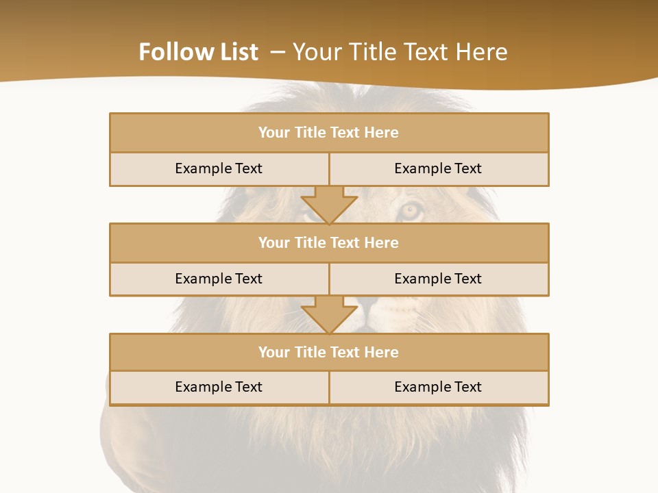 Lying Danger Animal PowerPoint Template