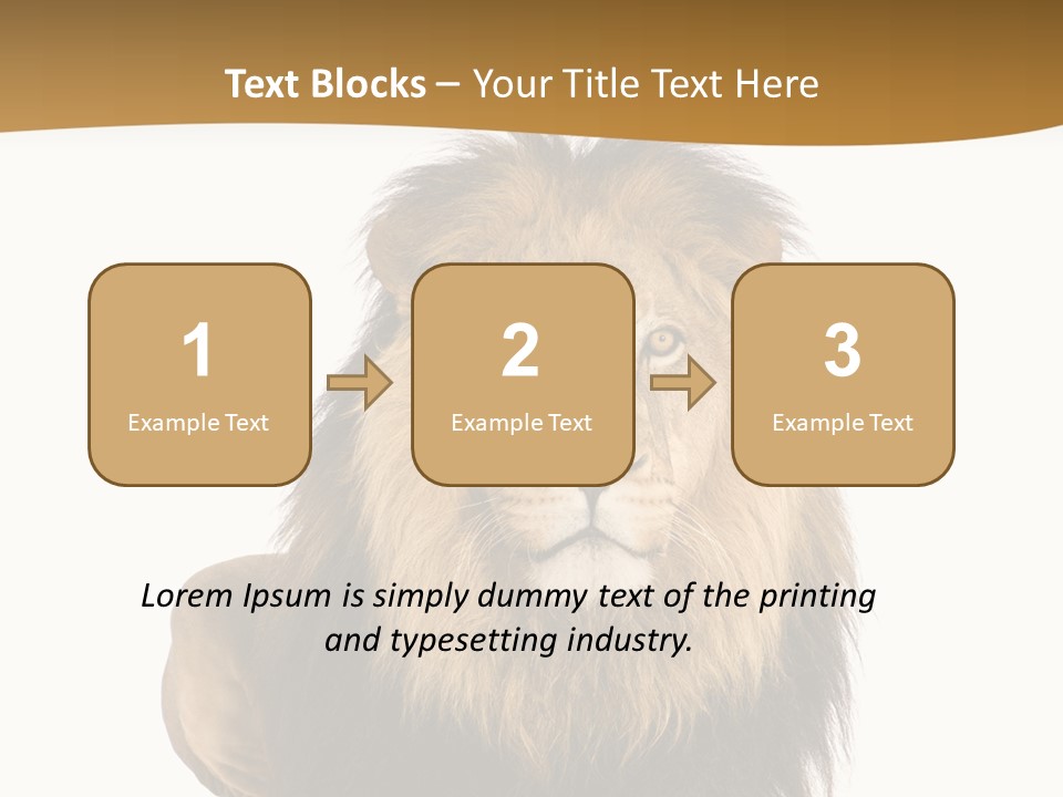 Lying Danger Animal PowerPoint Template