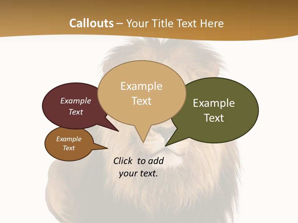 Lying Danger Animal PowerPoint Template