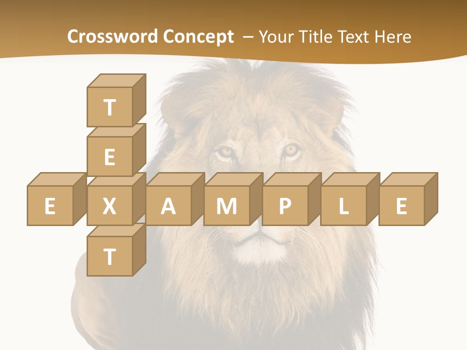 Lying Danger Animal PowerPoint Template