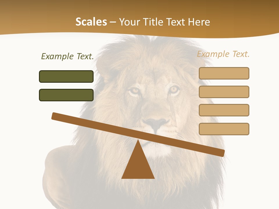 Lying Danger Animal PowerPoint Template