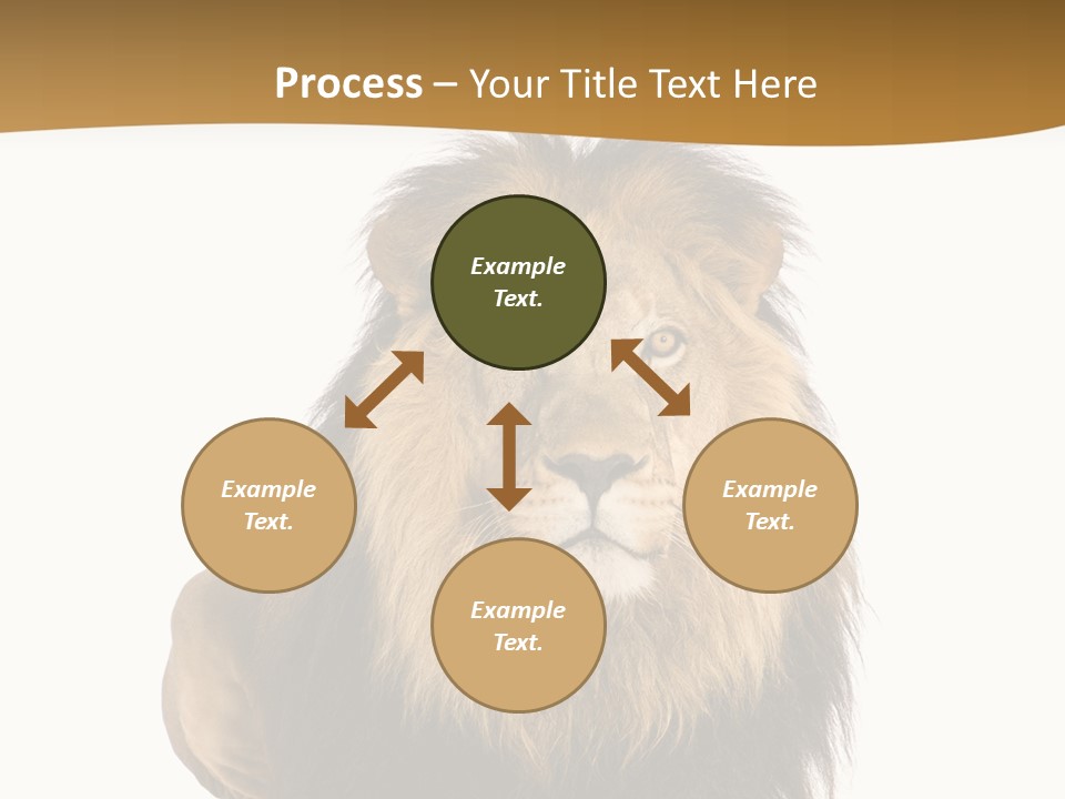 Lying Danger Animal PowerPoint Template