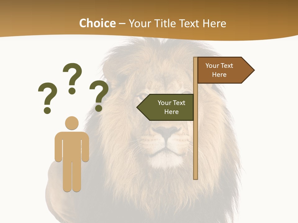 Lying Danger Animal PowerPoint Template