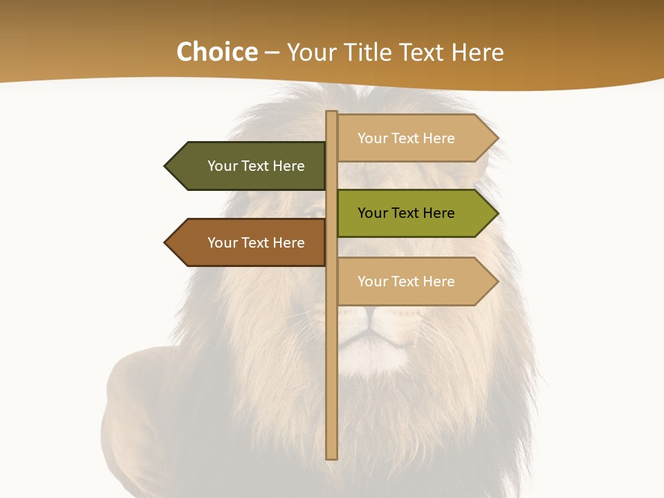 Lying Danger Animal PowerPoint Template