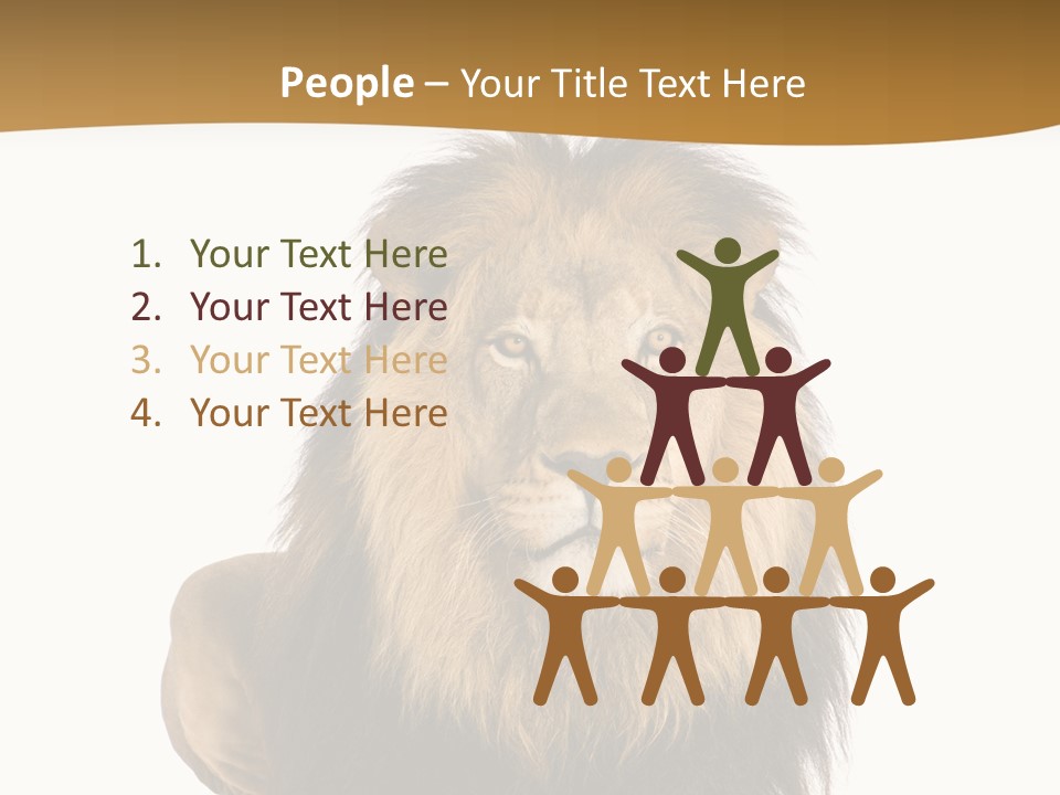 Lying Danger Animal PowerPoint Template