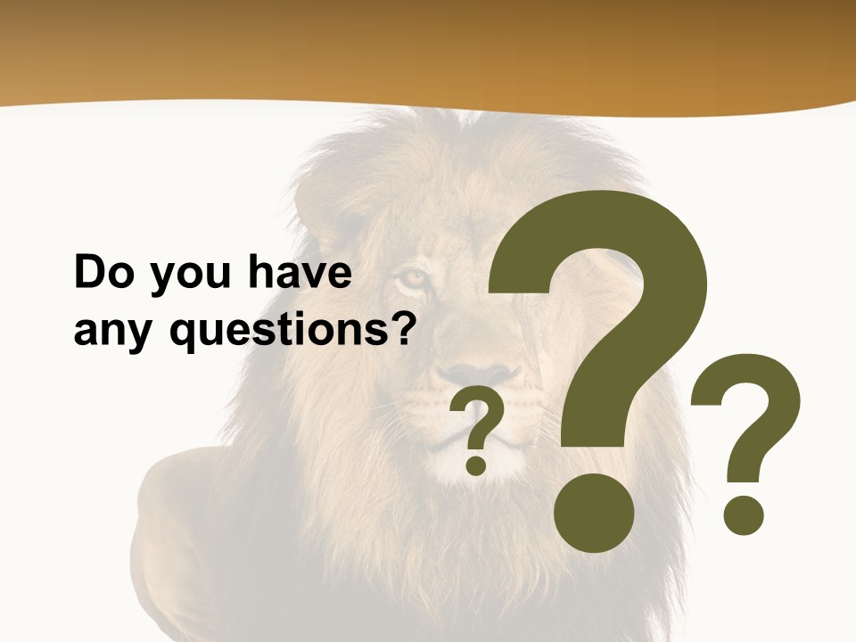 Lying Danger Animal PowerPoint Template