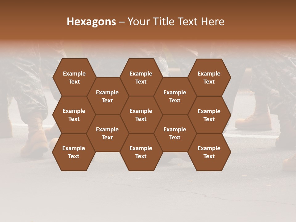 Infantry United Boot PowerPoint Template